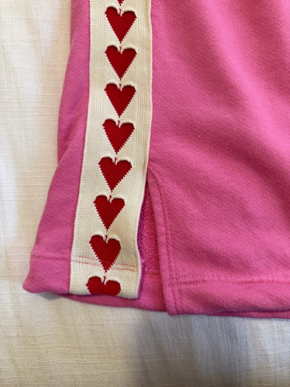 Anthropologie Sundry Team Trackpant Heart Sweats - Picture 7 of 14